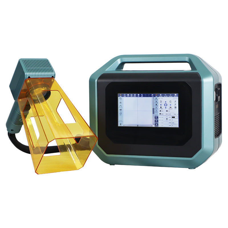 Wireless Handheld Lithium Battery Mini Fiber Laser Marking Machine 20W 30W 50W Fiber Laser Generator Metal Engraving Machine