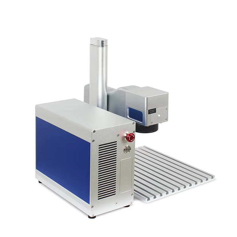 Desktop Fiber Laser Marker Machine 20W 30W 50W Mini Laser Engraving Machine Stainless Steel Aluminum Copper Brass Iron