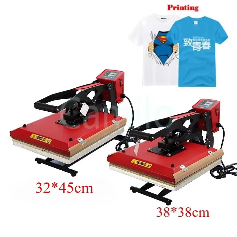 Clothing heat press machine