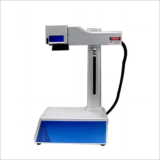 Desktop Fiber Laser Marker Machine 20W 30W 50W Mini Laser Engraving Machine Stainless Steel Aluminum Copper Brass Iron