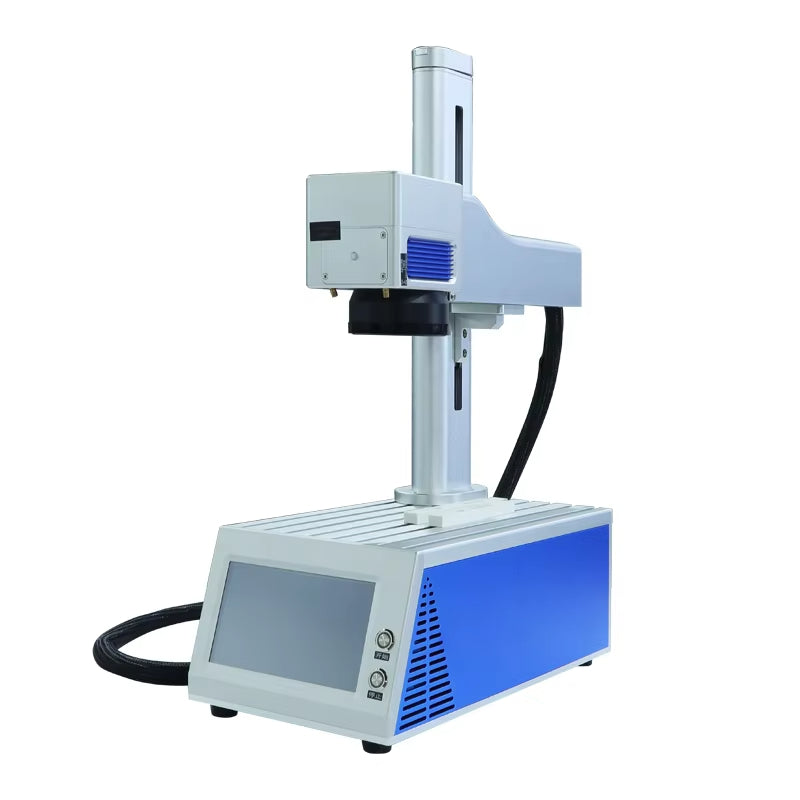 20W 30W 50W Fiber Laser Marking Machine Industrial Portable Compact Engraving Machine for Engraving Metal Jewelry Plastic