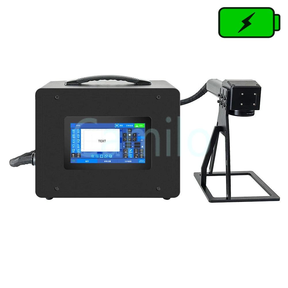 Wireless Handheld Lithium Battery Mini Fiber Laser Marking Machine 20W 30W 50W Fiber Laser Generator Metal Engraving Machine