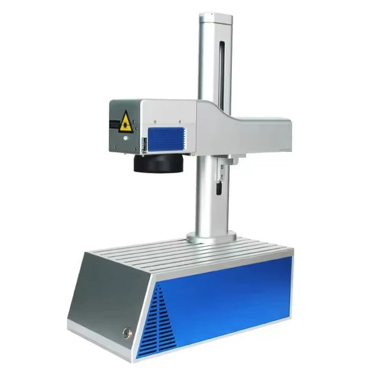 Desktop Fiber Laser Marker Machine 20W 30W 50W Mini Laser Engraving Machine Stainless Steel Aluminum Copper Brass Iron