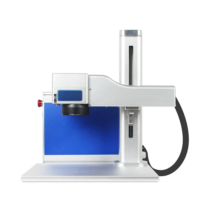 Desktop Fiber Laser Marker Machine 20W 30W 50W Mini Laser Engraving Machine Stainless Steel Aluminum Copper Brass Iron