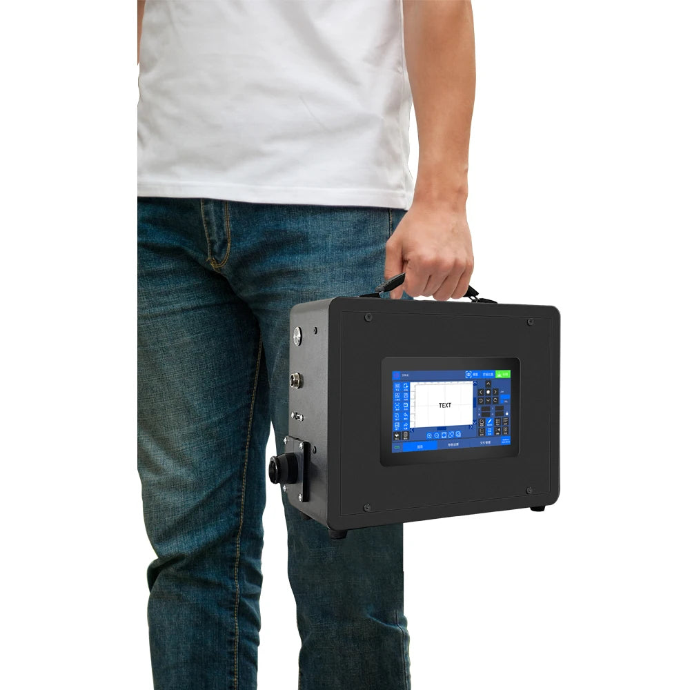 Wireless Handheld Lithium Battery Mini Fiber Laser Marking Machine 20W 30W 50W Fiber Laser Generator Metal Engraving Machine