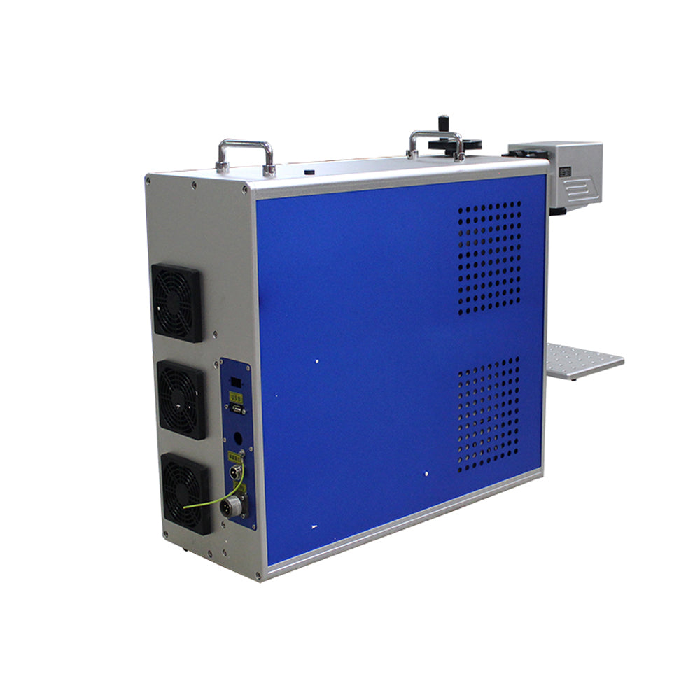 Raycus 50W Fiber Laser Marking Machine, 30W Laser Engraver, Signal Plate Engraving, Metal Engraving for PVC Plastic, Stainless Steel