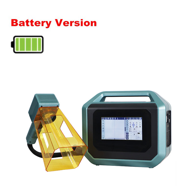 Wireless Handheld Lithium Battery Mini Fiber Laser Marking Machine 20W 30W 50W Fiber Laser Generator Metal Engraving Machine
